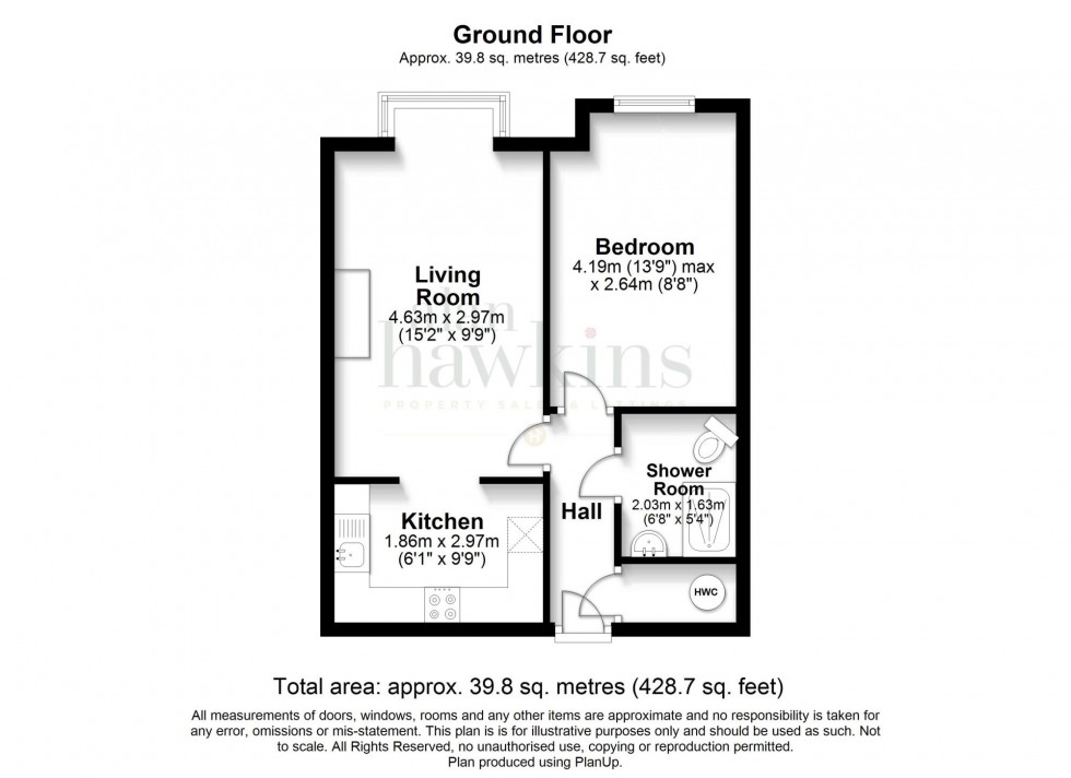 Floorplan for The Burlongs, Royal Wootton Bassett, SN4