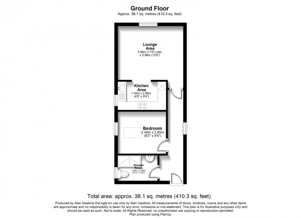 Floorplan for High Street, Royal Wootton Bassett, SN4