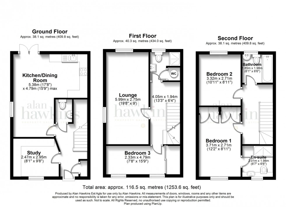 Floorplan for Zakopane Road, Haydon End, SN25