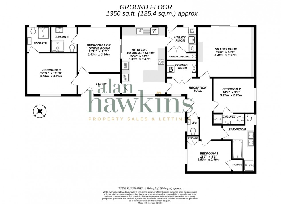 Floorplan for Greenhill, Nr. Royal Wootton Bassett, SN4