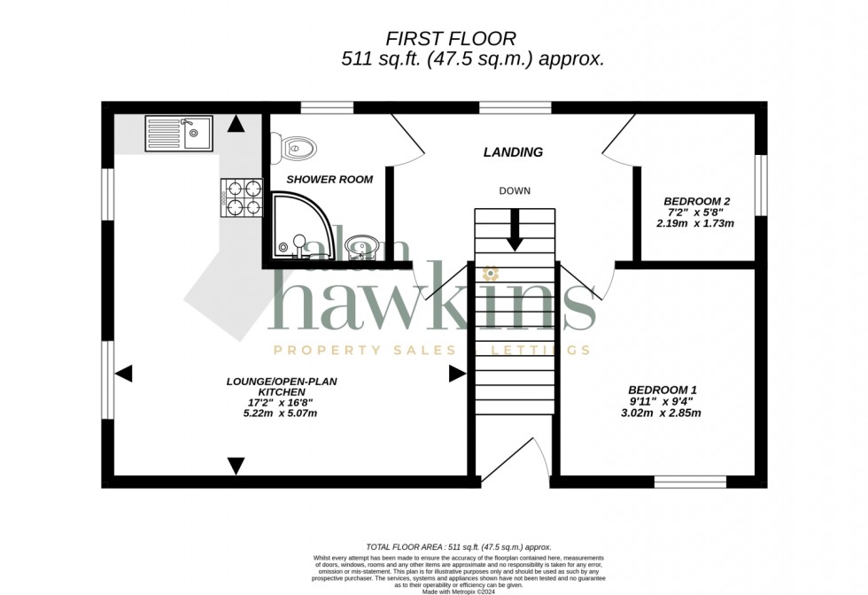 Floorplan for Buthay Court, Royal Wootton Bassett, SN4