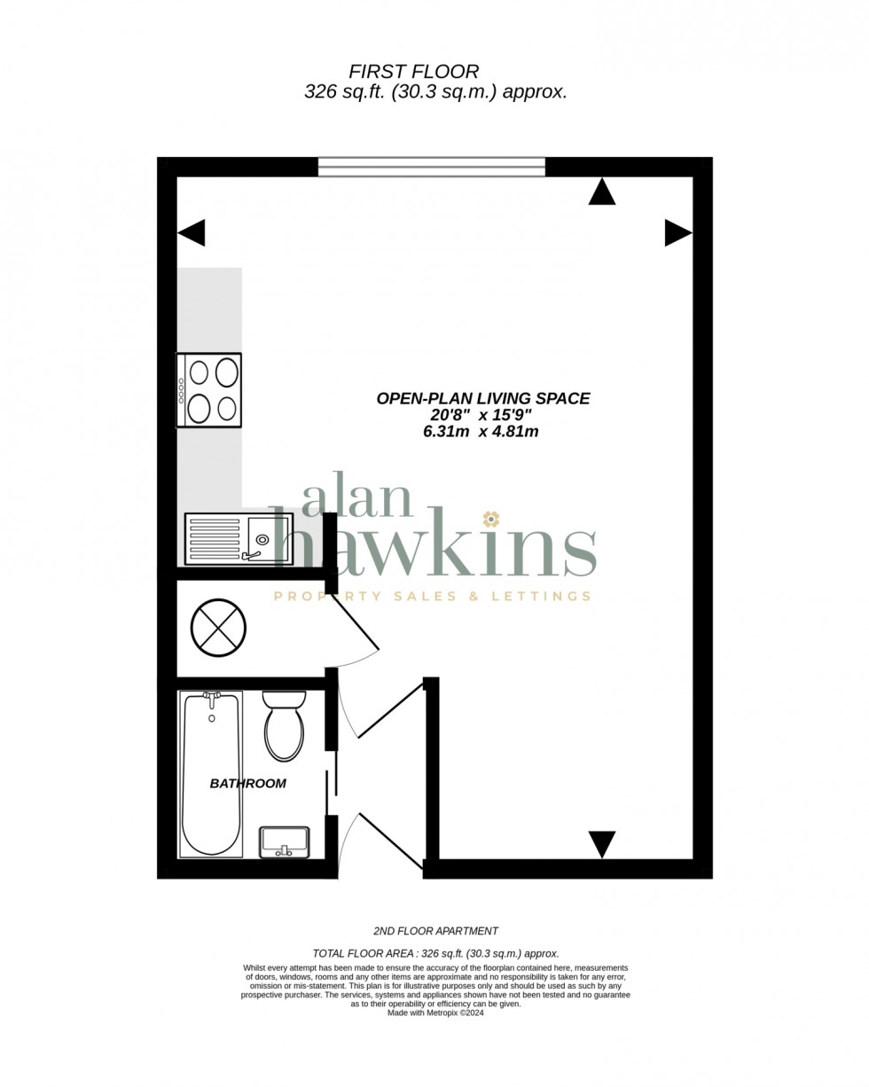 Floorplan for Marlborough Court, Royal Wootton Bassett, SN4