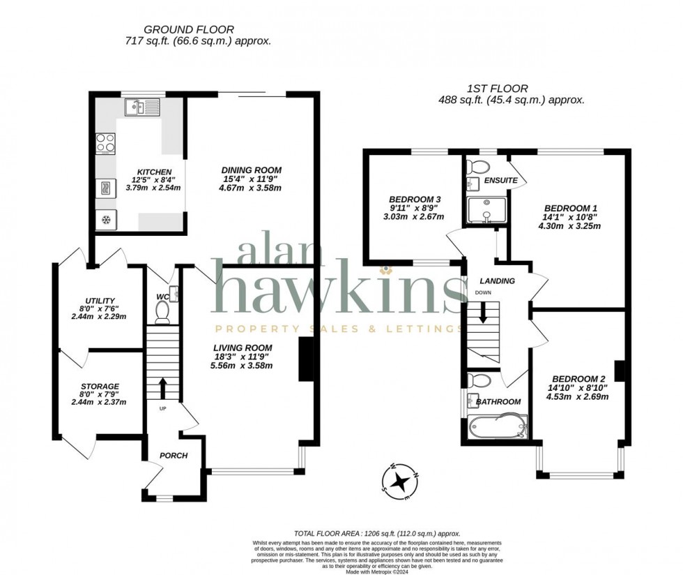 Floorplan for High Street, Royal Wootton Bassett SN4 7