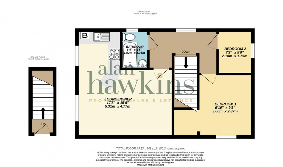 Floorplan for Buthay Court, Royal Wootton Bassett