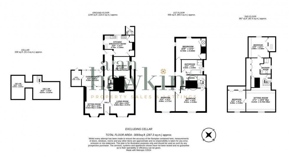 Floorplan for High Street, Royal Wootton Bassett Sn4 7