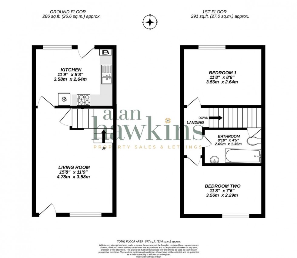 Floorplan for Rye Close, Middleleaze, Swindon SN5 5