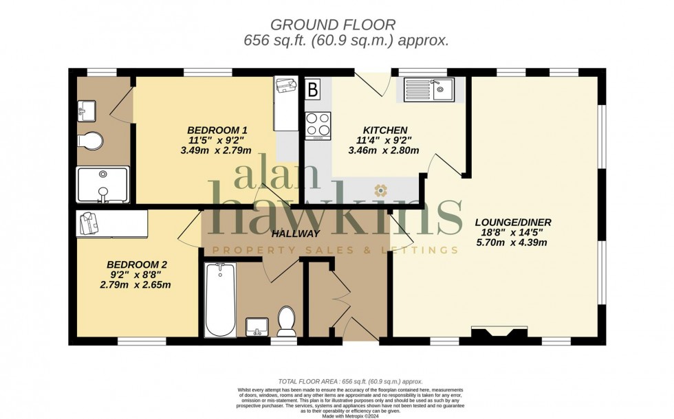 Floorplan for Church Park, Bradenstoke