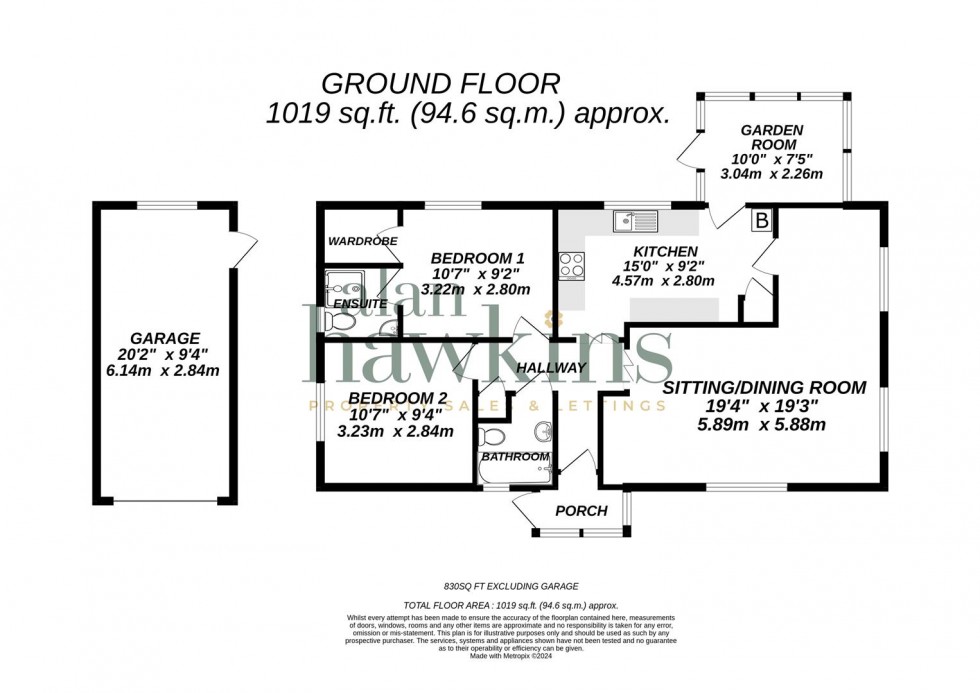 Floorplan for Church Park, Bradenstoke SN15 4