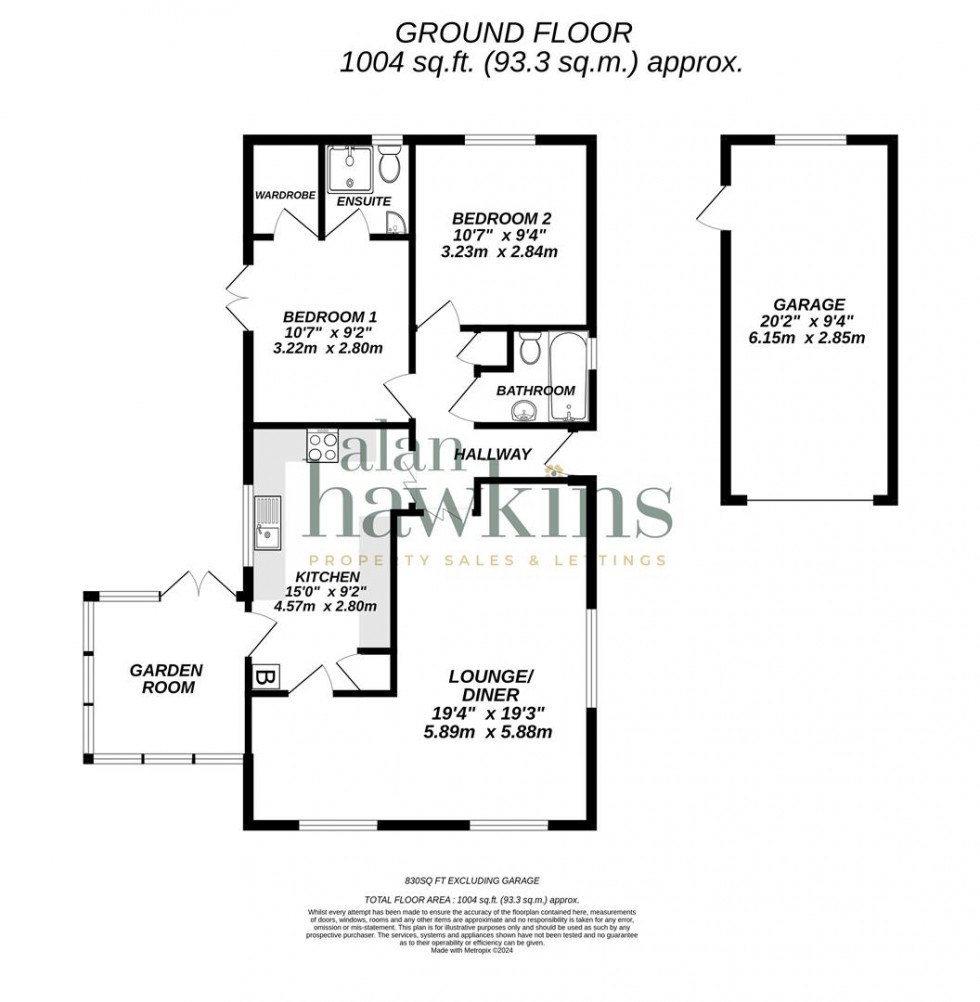 Floorplan for Church Park, Bradenstoke SN15 4