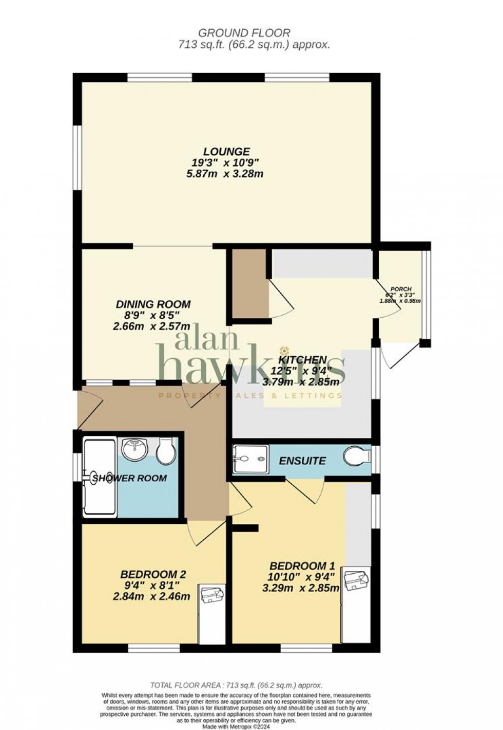 Floorplan for Lillybrook Estate, Lyneham, Chippenham