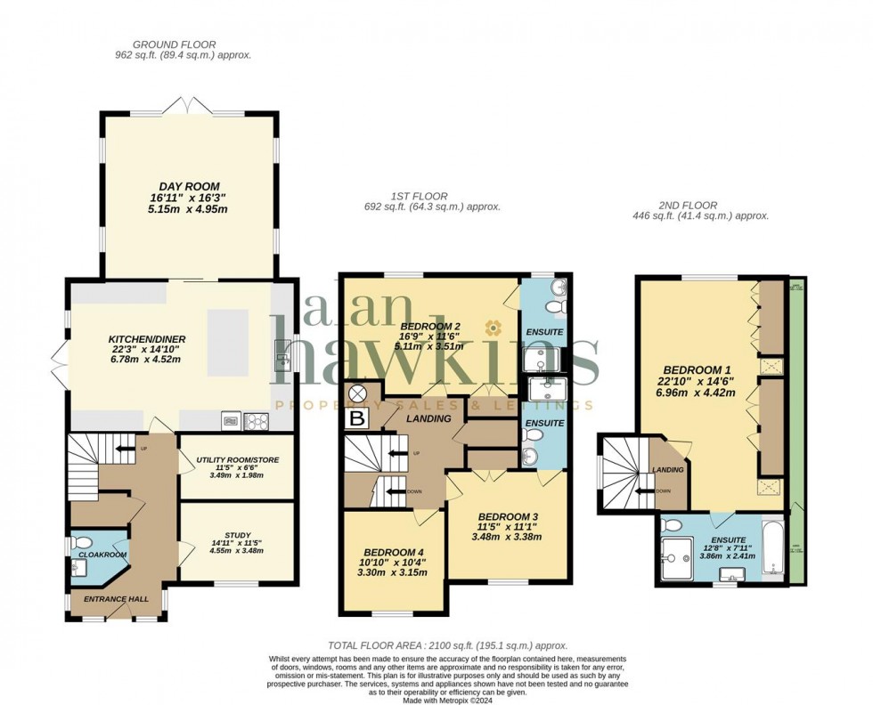 Floorplan for Wiltshire Crescent, Royal Wootton Bassett