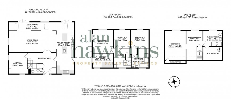 Floorplan for Argosy Road, Lyneham SN15 4