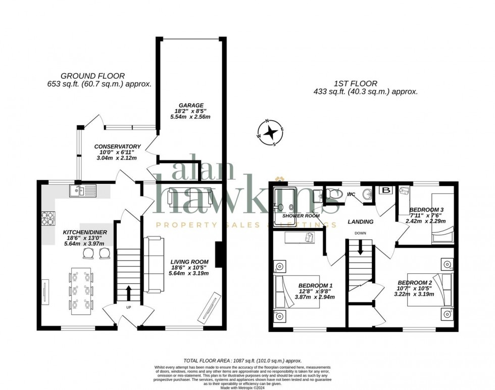 Floorplan for Lime Kiln, Royal Wootton Bassett SN4 7