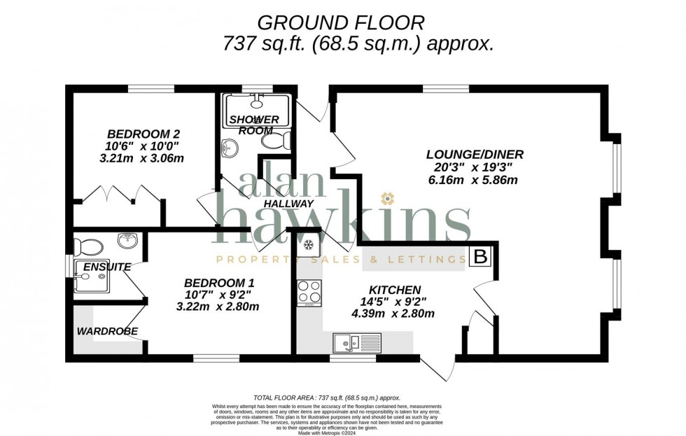 Floorplan for Church Park, Bradenstoke SN15 4