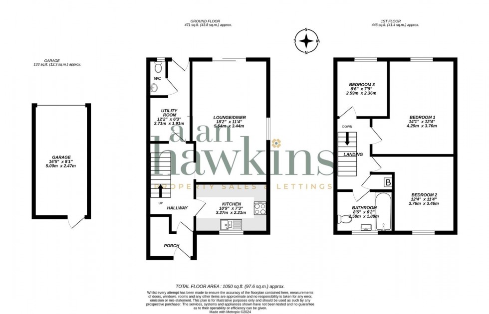 Floorplan for Jacobs Walk, Swindon SN3 6