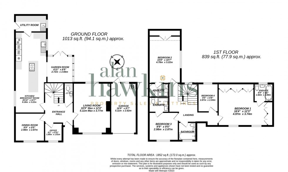 Floorplan for The Ferns, Bradenstoke