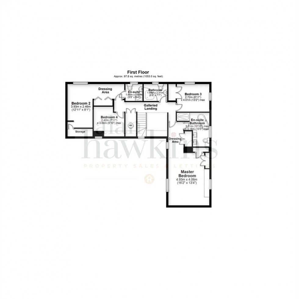 Floorplan for Hook Street, Nr. Royal Wootton Bassett