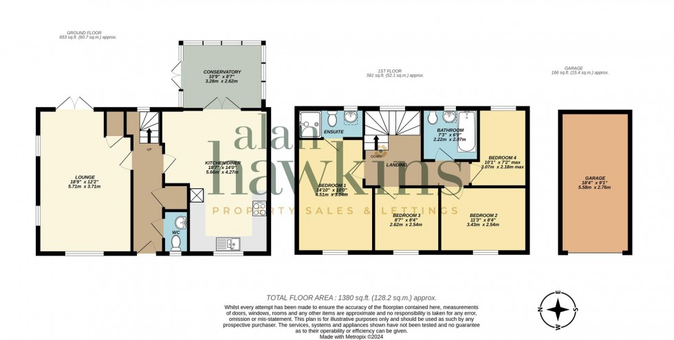 Floorplan for Station Road, Royal Wootton Bassett