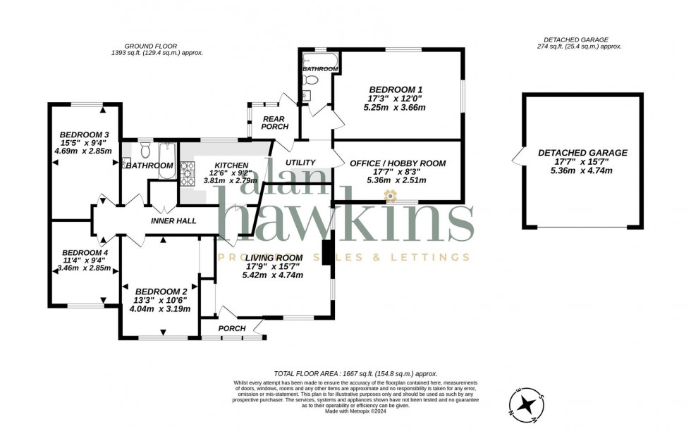 Floorplan for Longleaze, Royal Wootton Bassett SN4 8