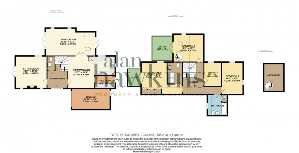 Floorplan for Brooklands, Royal Wootton Bassett