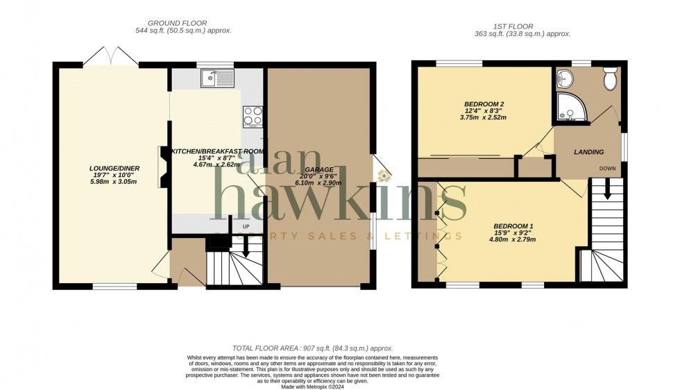 Floorplan for Argosy Road, Lyneham