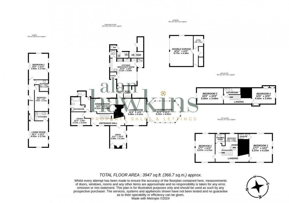 Floorplan for Christian Malford, Chippenham SN15 4