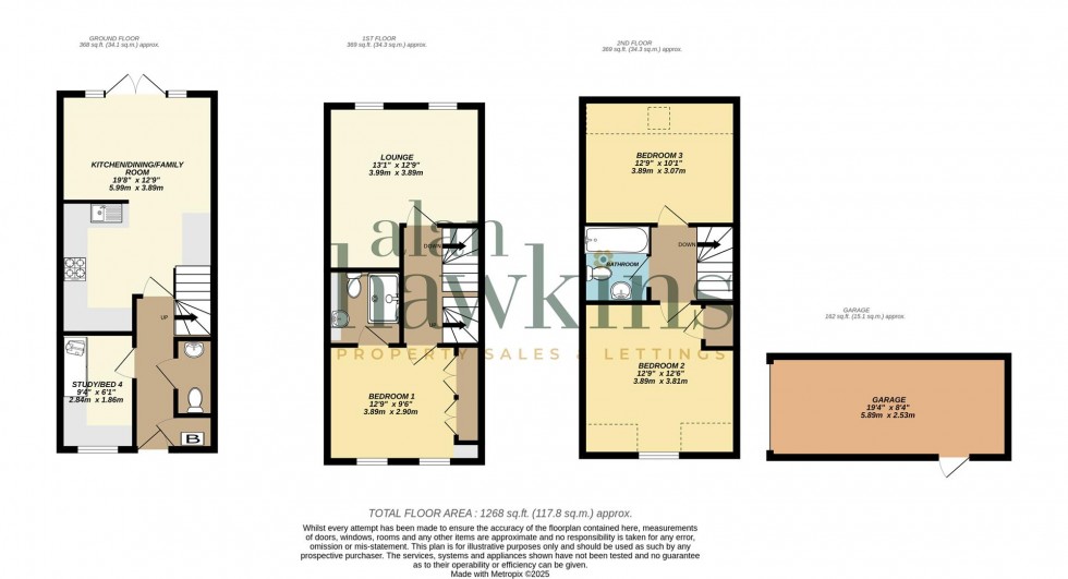 Floorplan for Da Vinci Walk, Royal Wootton Bassett