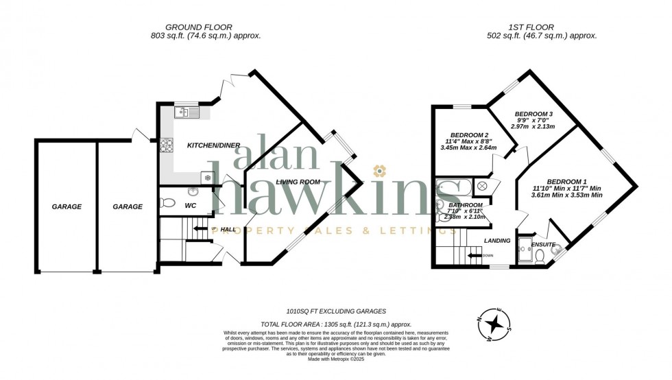 Floorplan for Barrow Close, Royal Wootton Bassett SN4 8