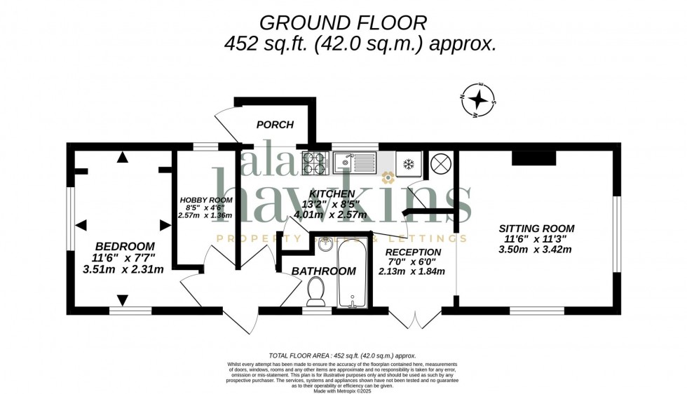 Floorplan for Rawlins Park, Avebury, Marlborough