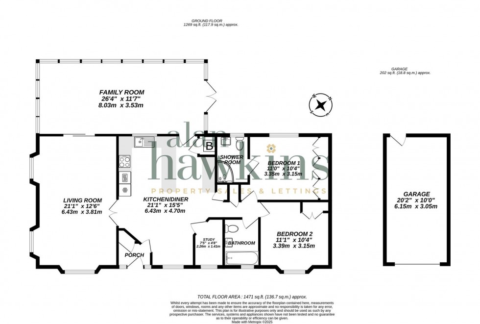 Floorplan for Lillybrook Estate, Lyneham SN15 4