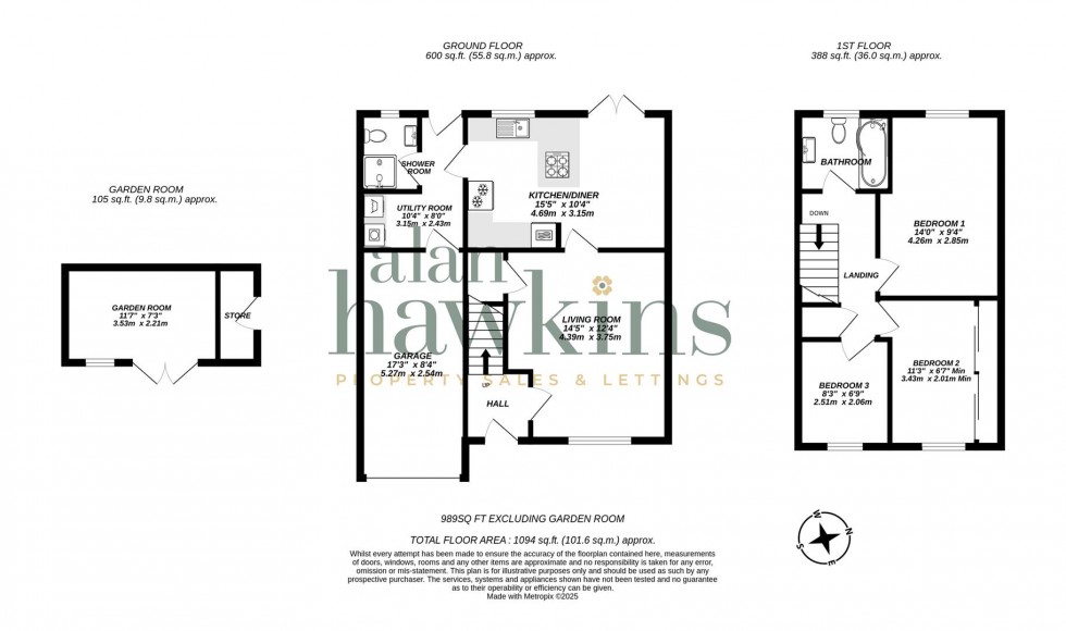 Floorplan for Middle Ground, Royal Wootton Bassett SN4 8